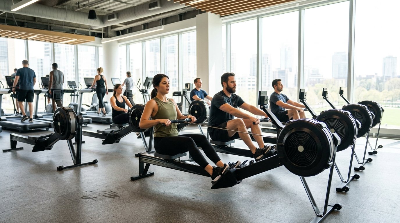 rowing machines in cardio zone 202606161951